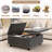 Upholstered Footstool With Storage-945012677