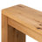 Novella Console Table-Natural Oak Veneer Thick Random
