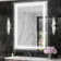 LED Lighted Bathroom / Vanity Mirror with Brightness Adjustable, Memory Function, Anti-fog