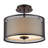 Etosha Fabric Semi Flush Mount