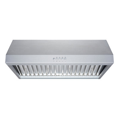 30" 500 CFM Convertible Under Cabinet Range Hood in Stainless Steel With Filter Included