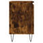 Bismarck 40cm W Iron Bedside Table-193345367-159761274