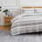 Coastal Stripes Down Alternative Oversized Comforter Set with Shams by Southshore Fine Linens-1154239126-1154239116