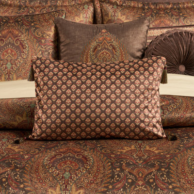 Destiny - Chocolate Boudoir Decorative Throw Pillow