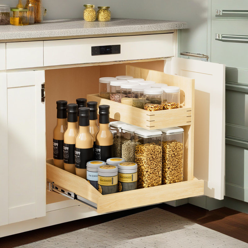 Organisateur ajustable avec support en U pour cuisine de salle de bain