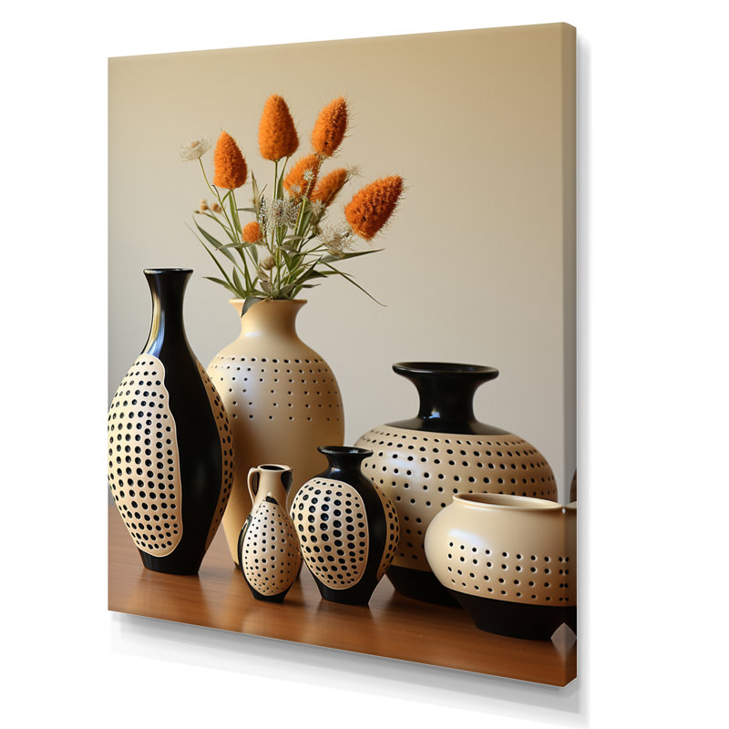Idrak Native Art Pottery Serenity III - reproduction, H 20 po x l 12 po x P 1 po, Toile tendue