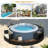 Spa Surround Spa Frame Patio Rattan Sofa Set With Storage Spaces, Washable Cushions-470737546