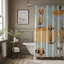 Meerkat Pups - Premium Shower Curtain-1045112079