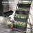 Raised Garden Bed, 4 Tier Vertical Garden Planter Set, 4 Outdoor Planter Boxes With Stand, Self Draining Design Elevated Garden For Vegetable, Flowers & Herbs, Black-536941859
