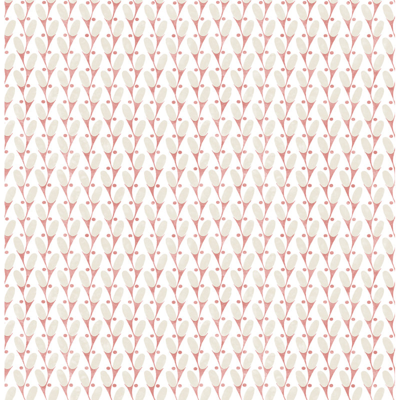 Vena 10.06m x 52.07cm Semi-Gloss Wallpaper Roll, Pink