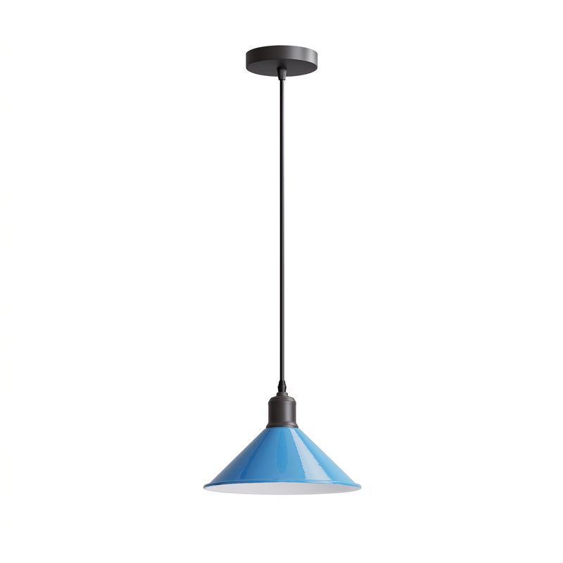 Lennie 1 - Light Dome Pendant, Blue