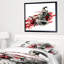 «Japon Warrior», reproduction d'impression sur toile tendue-26662980