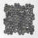 11.5" x 11.5" Random Sized Natural Stone Penny Round Mosaic Wall & Floor Tile