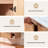 Dexheart 36'' Modern Single Bathroom Vanity with Faux Marble Table Top, floating Wood Vanities-1649523898-1675856772