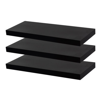 Harbour Housewares - Modern Floating Wall Shelves