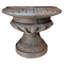 Humphreys FLUTED URN Low 28cm Verdigris Effect-1093349014