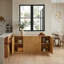 Buffet 59 po en MDF à 4 portes