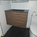 Modway Render 30" Wall Mounted Single Bathroom Vanity Base Only ...