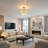 Everby 3-Light Empire Crystal Flush Mount Chandelier-641574036