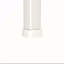 Table basse ovale en verre transparent
