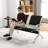 Faux Leather 49'' Reception Loveseat