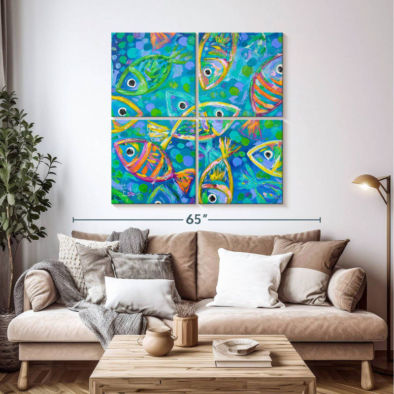 Brampt Rolling In The Deep, 45" H x 45" W