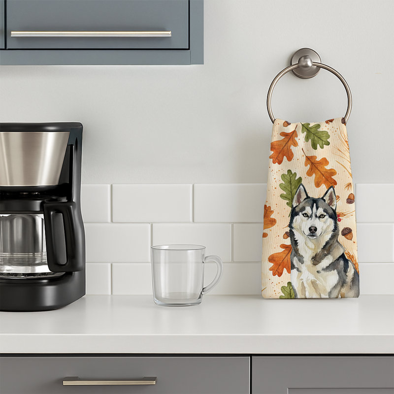 Serviette de cuisine Agouti Husky, Husky sibérien Agouti