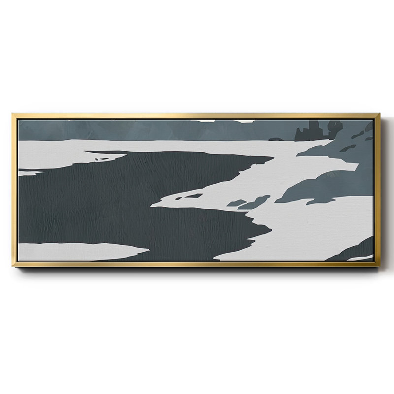 Cutter Island IV - toile encadrée, H 20 po x l 50 po