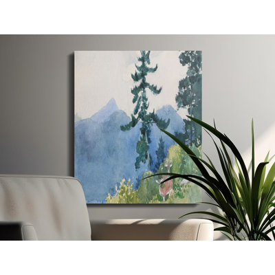 Goris 1 Piece Wrapped Canvas Wall Art Set