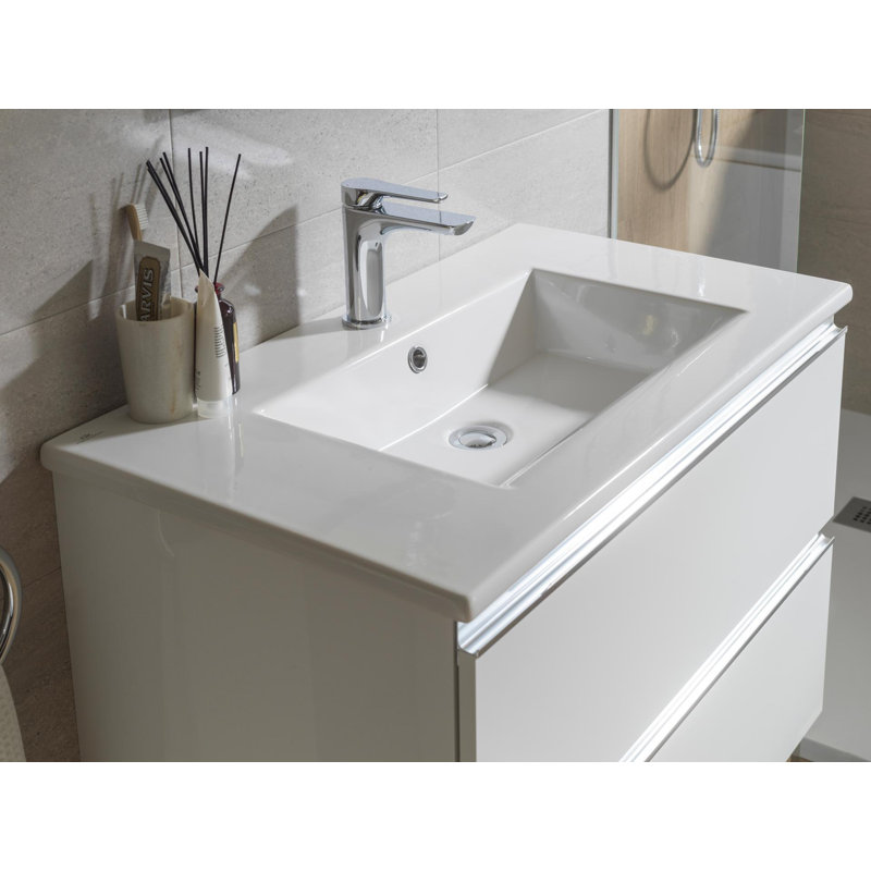 Marne 32.31'' W Single Vanity, White