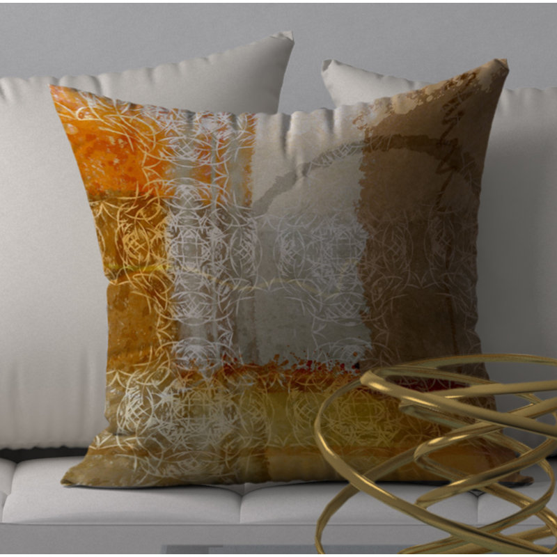 Housse de coussin carrée/insert, 24 po x 24 po