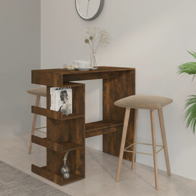 Dabu Counter Height 39.4" Trestle Dining Table