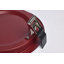 13 lumières DEL à résistance au feu de 6 pouces à fil plat de forme ronde et à finition directe, finition blanche, à intensité variable, sélectionnable 120-277 Volts 0-10V à intensité variable