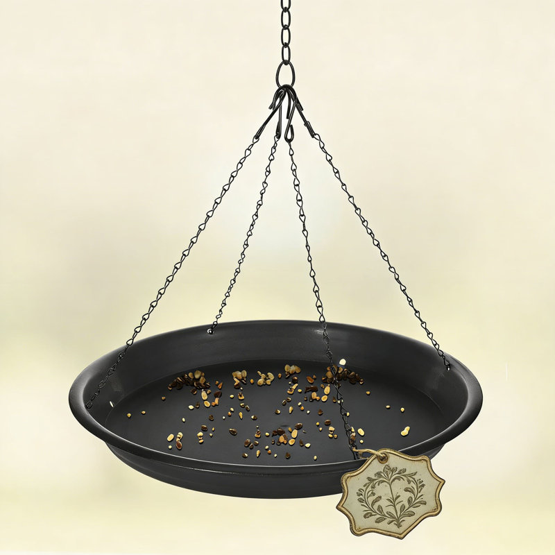 Grand plateau collecteur de graines pour oiseaux