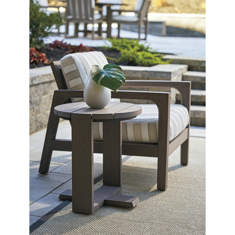 Mozambique Teak Side Table