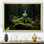 Violon verdure dans la forêt III - musique sur toile, art mural-97015002-97015007