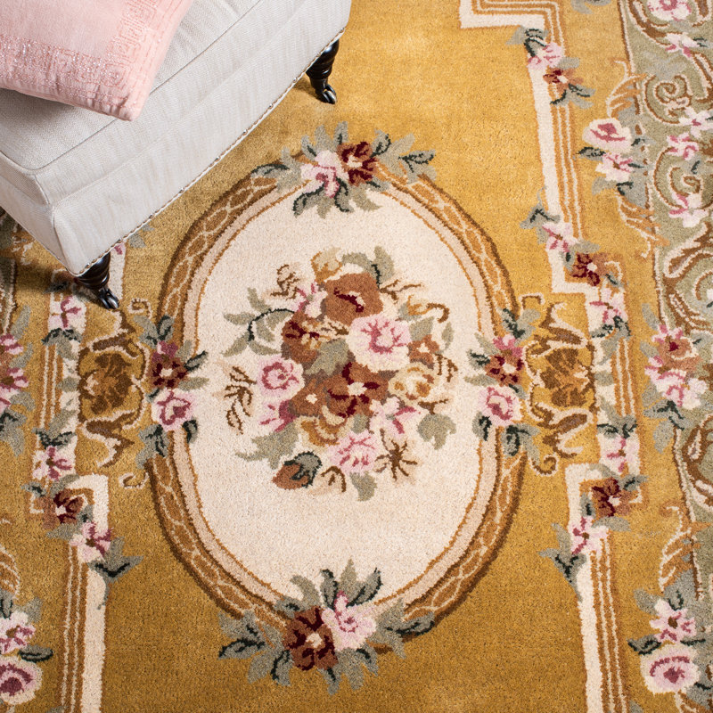Hand Tufted Wool Rug, Rectangle 9'6" x 13'6"