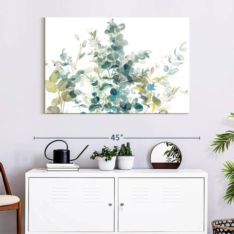 Harnek Eucalyptus White II, 26" H x 39" W