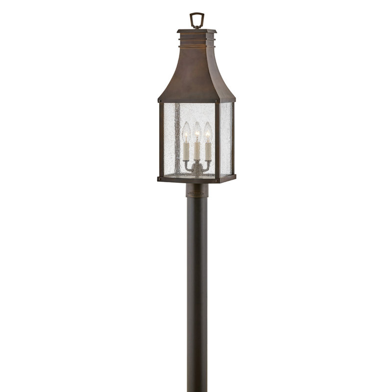 Beaon Hill Black 26.25" H Lantern Head