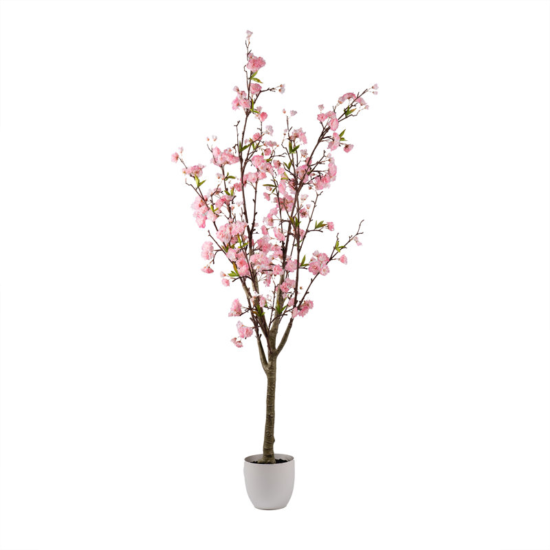 160cm Faux Pink Cherry Blossom Tree