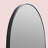 Metal Framed Mirror in Black-832924264