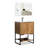 Kenasha 24 " W Freestanding Standard 1 Single Vanity Bathroom Vanity With Engineered Stone Top