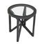 Table basse moderne en verre simple (table incluse seulement)-13410150