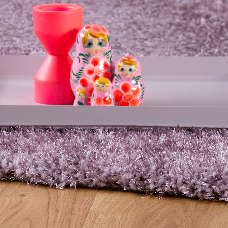 Omi Uni Area Rug, Rectangular 200 x 290cm, Pink