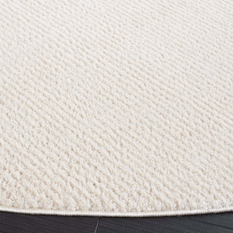 Solid Colour Area Rug, Round 160 cm