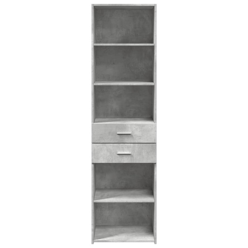 Allande 50cm Sideboard, Concrete Grey