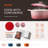 Overmont 5.5 Qt Enameled Cast Iron Dutch Oven With Lid & Accessories – Pink Cookware For Baking, Roasting & Stews-120199019-120199022