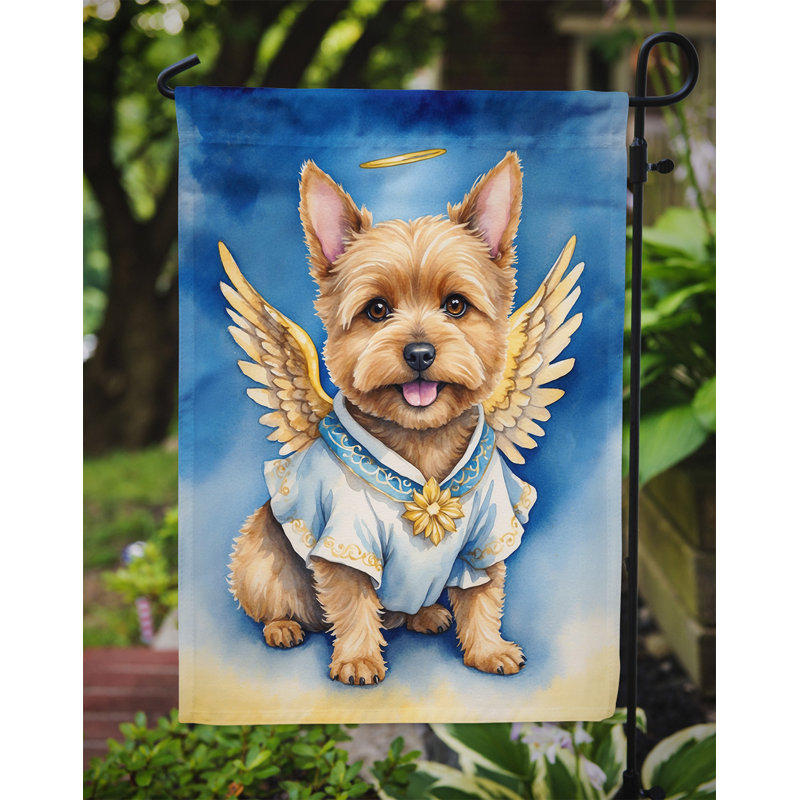 Drapeau Norwich Terrier My Angel Garden