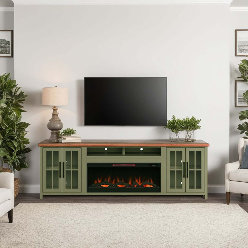 Console de meuble télé de 97 pouces Bridgevine Home Vineyard