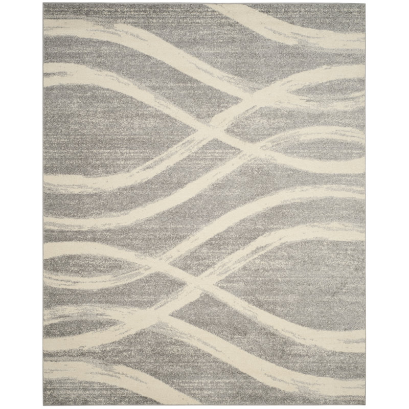 Shelva Performance Abstract Rug, Rectangle 3' x 5'